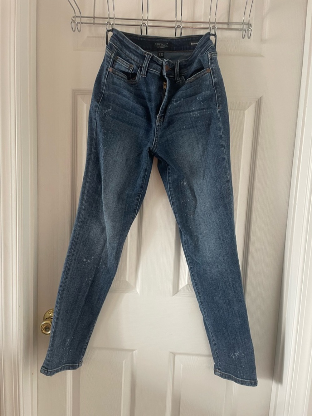 Judy Blue Women's Medium Dark Wash Boyfriend Jeans